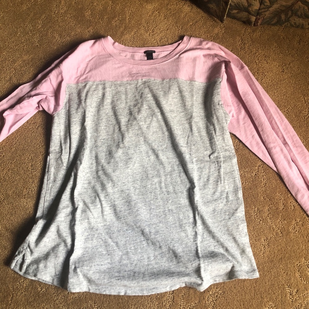 Jcrew long sleeve tee